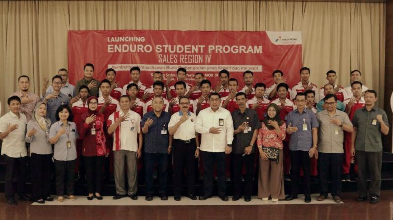 Acara Pertamina Lubricant Enduro Student Program di Semarang, Jawa Tengah. (foto : Ist)