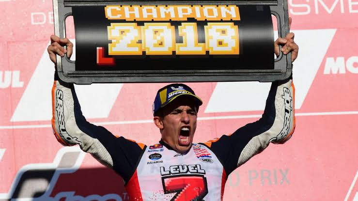 Marc Marquez, juara dunia MotoGP 2018 (ist)