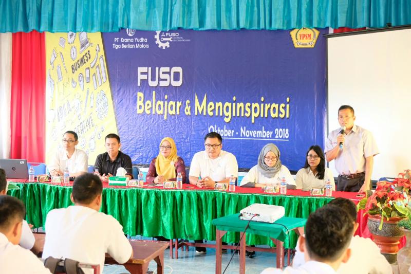 Misubishi Fuso dukung kemajuan pendidikan di Indonesia..(foto : ist) 