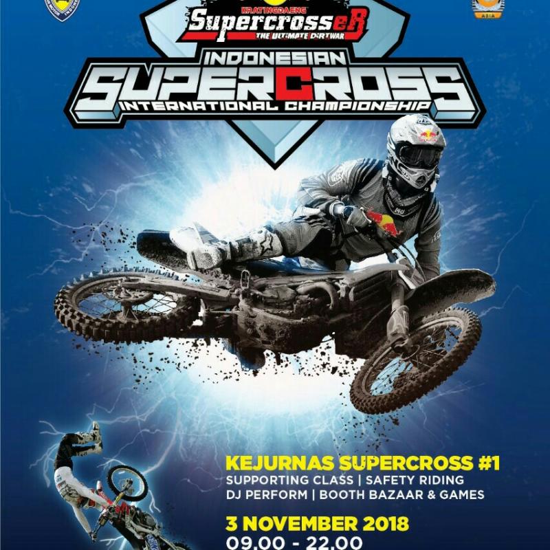 Kejurnas Supercross 2018 akan dimulai dari Malang, 3 November 2018. (foto : Ist)