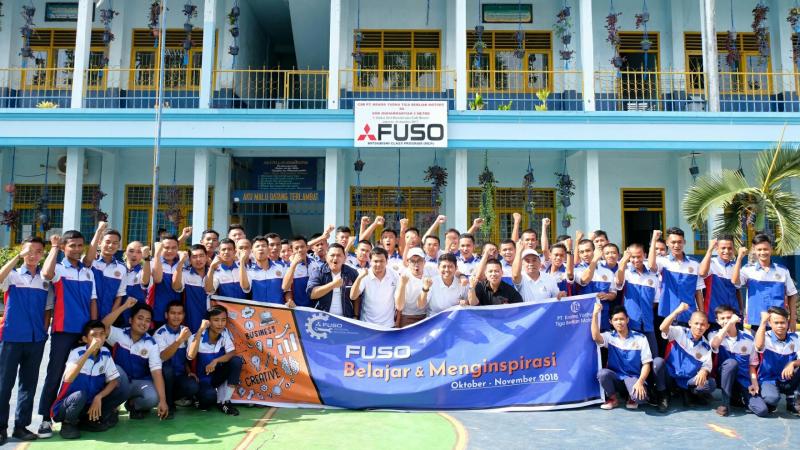 FUSO Belajar & Menginspirasi Merambah Lampung