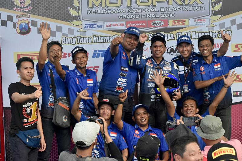 Wilman Hammar Jurnas MP1 Grand Final Motoprix 2018 di Surabaya