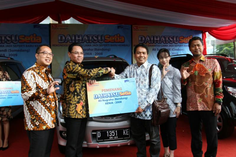 Program Daihatsu rekondisi kini merambah ke Bandung, Jawa Barat. (foto : ist)