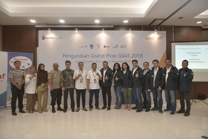 Jadi Sponsor Utama GIIAS 2018, Astra Financial Umumkan Pemenang Hadiah Grand Prize