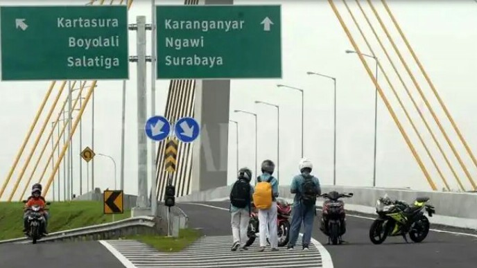 Ini salah satu dari 4 ruas tol Trans Jawa yang akan segera diresmikan. (foto : ist)