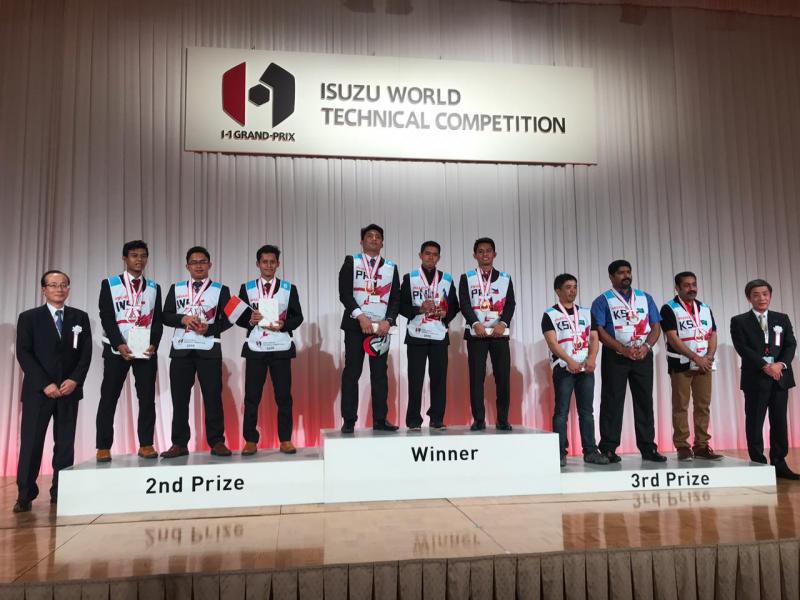 Tim Isuzu Indonesia jadi langganan juara di I1 Grand Prix, Tokyo