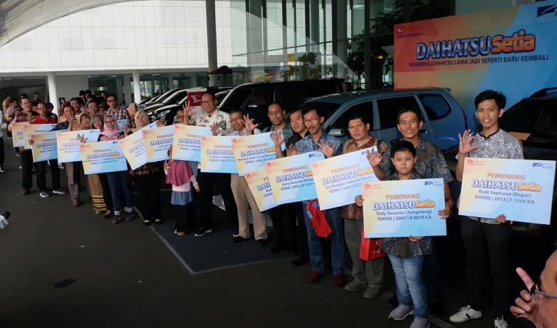 Daihatsu Rekondisi 20 Mobil Pelanggan Setia di Tangerang