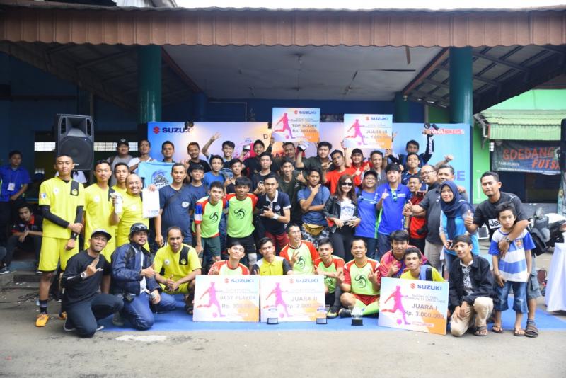 Bikers Suzuki Berkompetisi di Futsal Community Challenge 2018