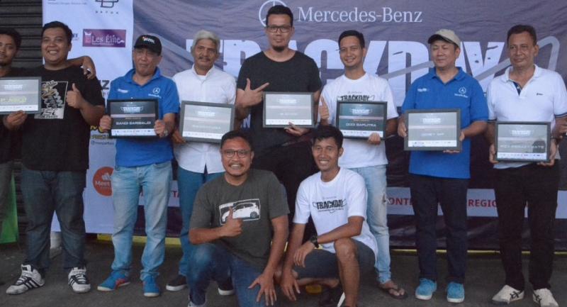 Pemenang time attack Mercedes Benz Track Day 
