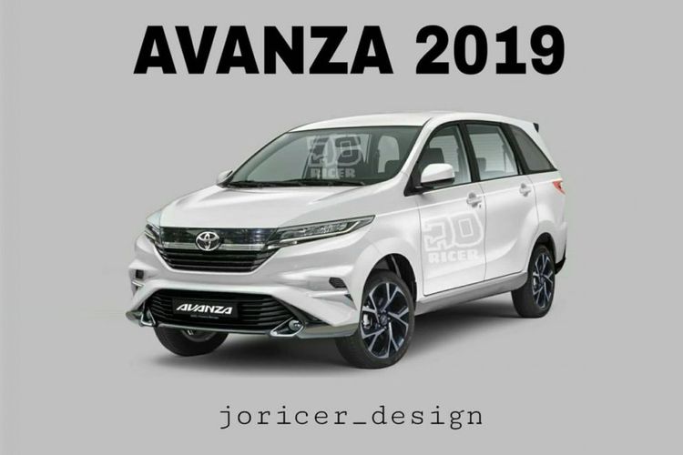 Wujud Avanza facelift 2019 (foto by: joricer design)