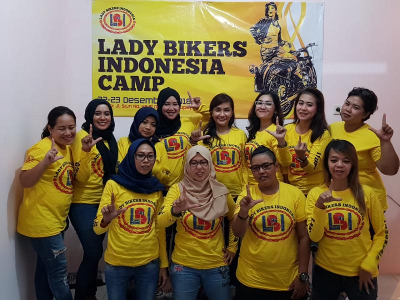 Lady Bikers Indonesia (LBI) resmi bentuk kepengurusan