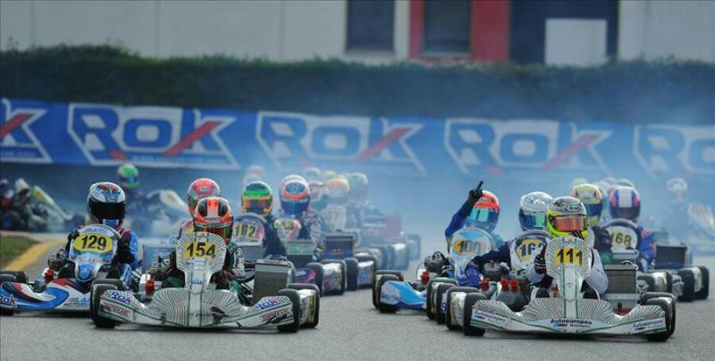 Final Rok Cup International di sirkuit South Garda, Lonato, Italia. (foto : ist)