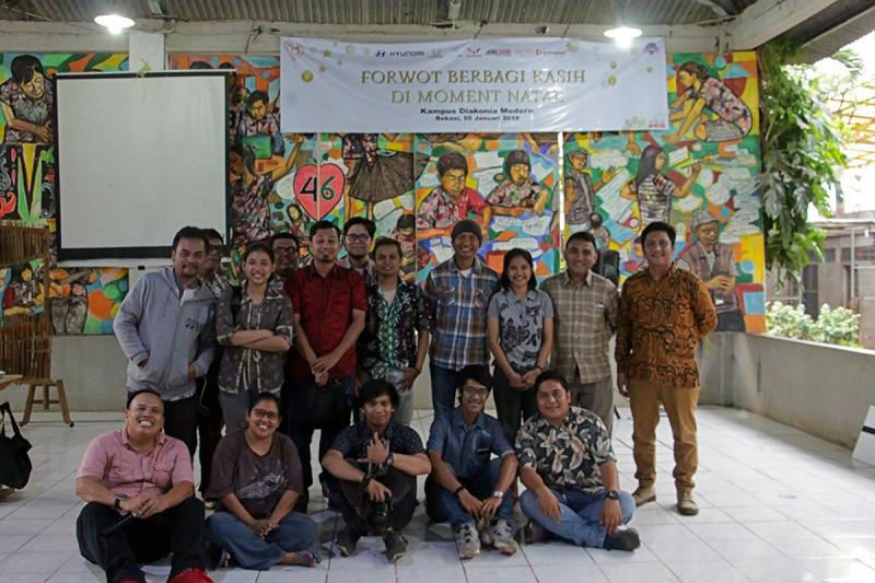 Momentum Natal, Forwot Berikan Donasi ke-2 Panti Asuhan di Bekasi