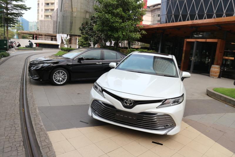 All New Camry hybrid dengan platform Toyota New Global Architechture (TNGA)