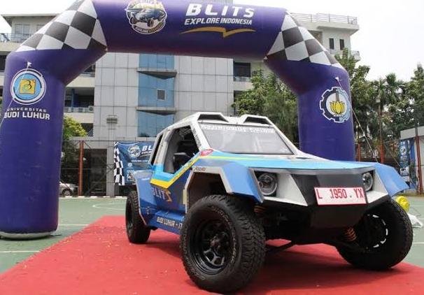 Mobil listrik BLITS jadi salah satu prototipe yang didukung Goodyear Indonesia. (foto: istimewa)