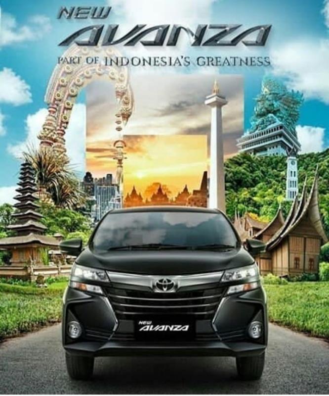 Sampul halaman brosur New Avanza 2019, Indonesia banget! (foto: istimewa / avanza2019official) 
