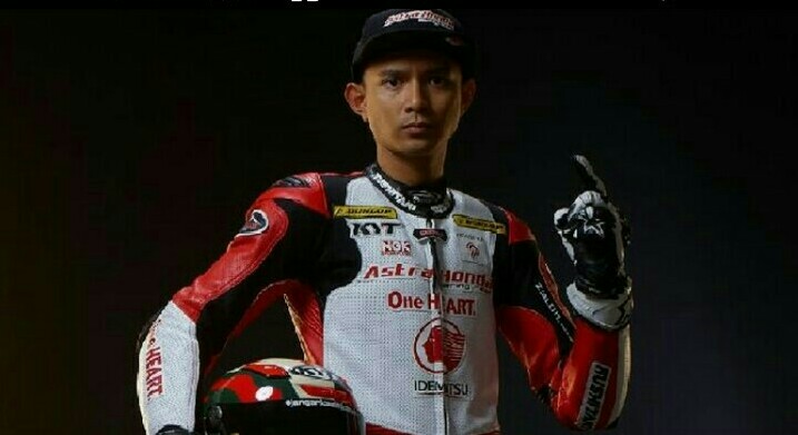 Dimas Ekky Pratama, bersiap mengikuti Moto2 full series tahun 2019. (foto : ist)