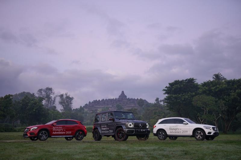 Jajaran SUV Premium Mercedes Benz bertualang dari Yogyakarta ke Semarang