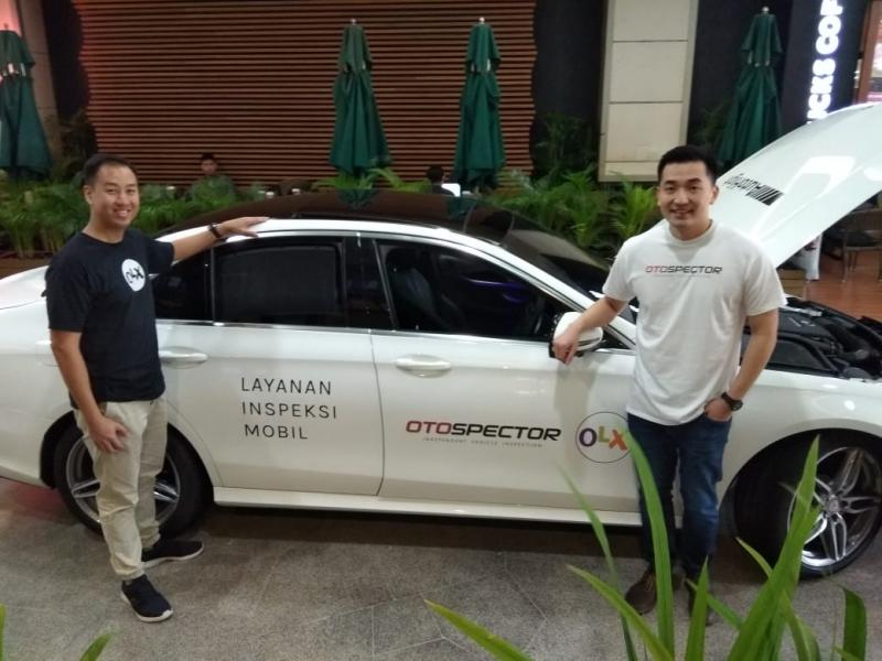 Kerjasama OLX dengan OtoSpector memberikan opsi tambahan bagi pembeli mobil bekas. (foto: anto)