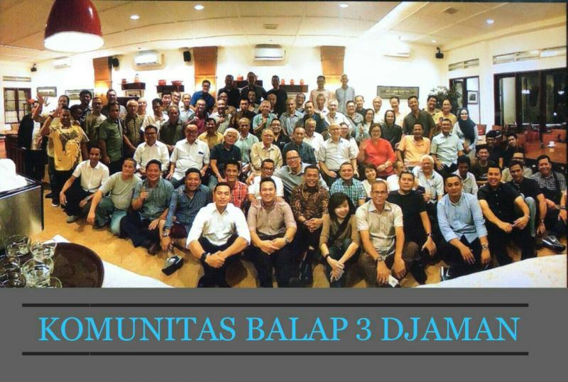 Komunitas Balap 3 Djaman, reunian untuk mempererat tali silaturahmi. (foto : ist)