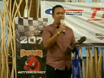 TB Adhi Dinobatkan Sebagai Most Fave Rally Driver