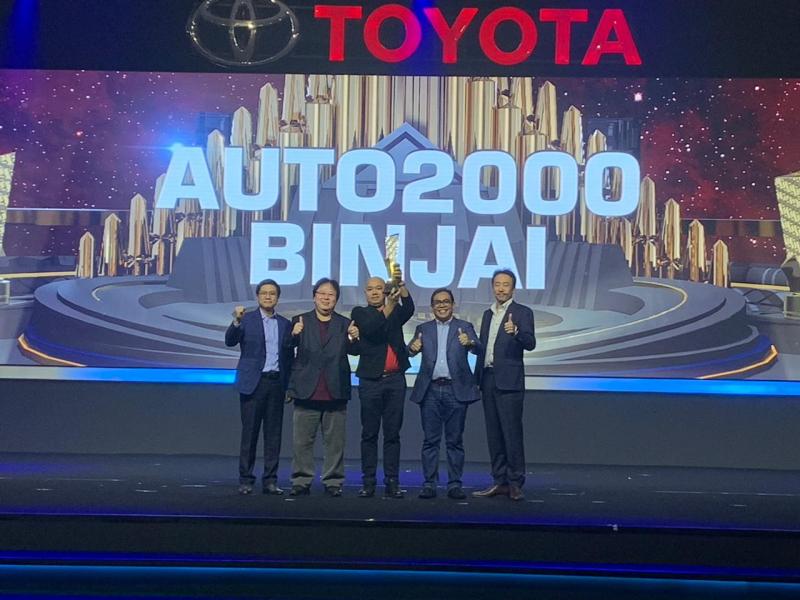 Auto2000 borong banyak penghargaan di ajang The Best Toyota Dealer People Contest garapan Toyota Astra Motor (TAM)