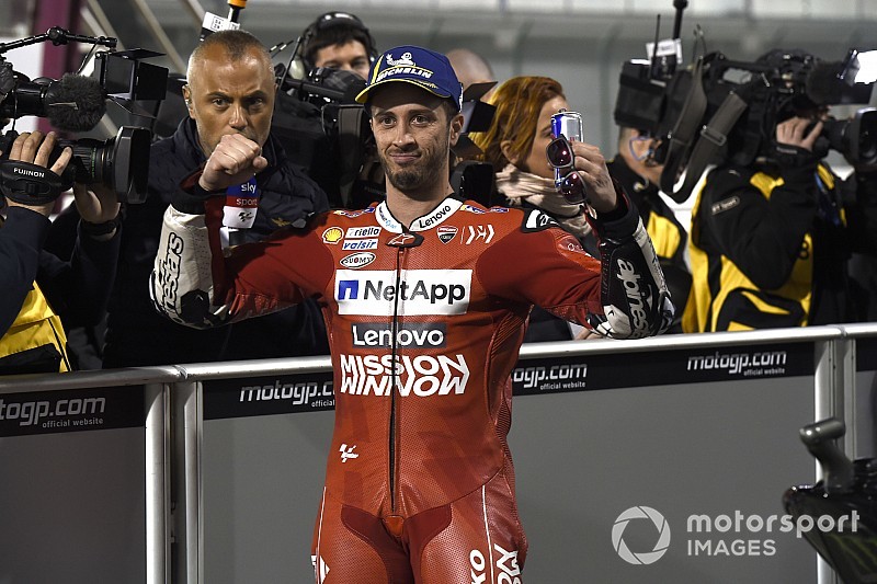Catatan waktu semakin tajam, Dovi pede jelang race MotoGP Qatar (ist)