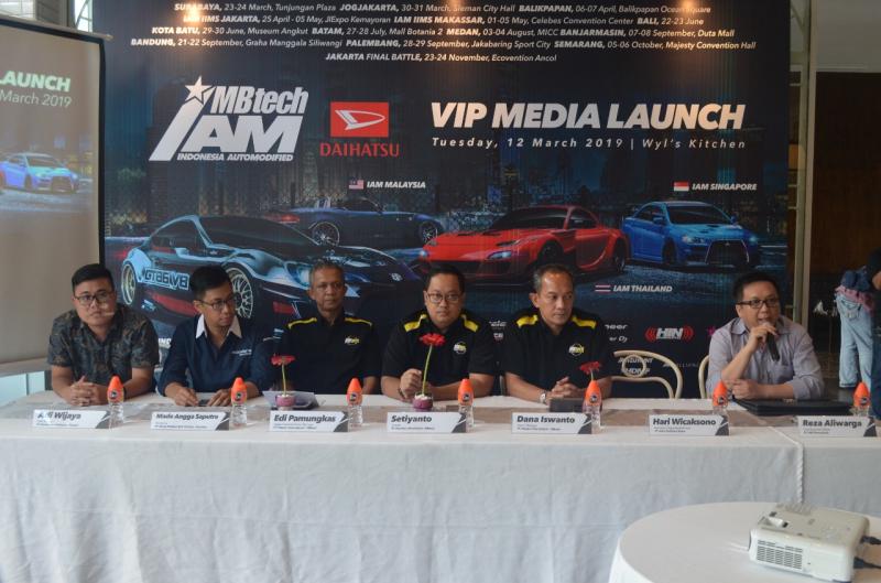 Konferensi pers kick off Indonesia Automodified MBTech 2019