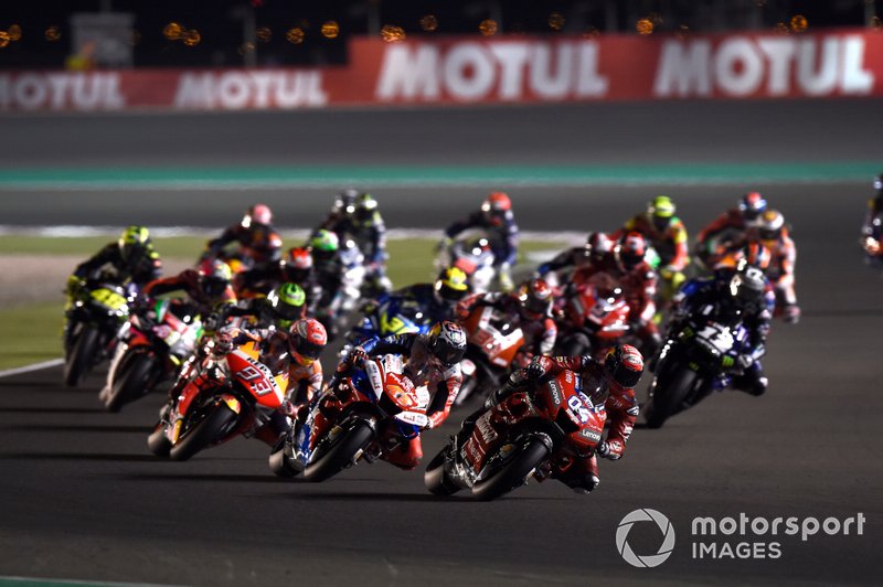 Kemenangan Andrea Dovizioso di seri pembuka MotoGP 2019 Sirkuit Losail Qatar menuai protes dari tim rival (ist)