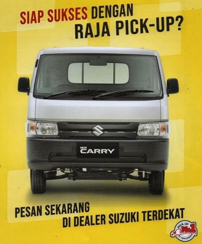 Wow, Generasi Baru Suzuki Carry Pick Up Sudah Bisa Dipesan