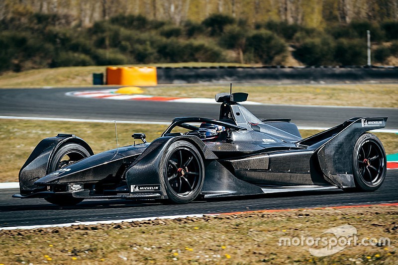 Begini wujud mobil Formula E Mercedes (ist)