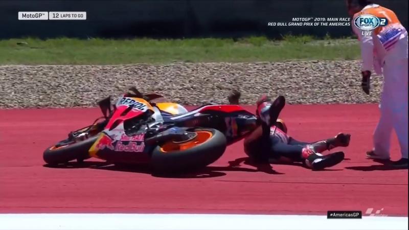 Marquez terjatuh saat memimpin balapan MotoGP Amerika Serikat (ist)