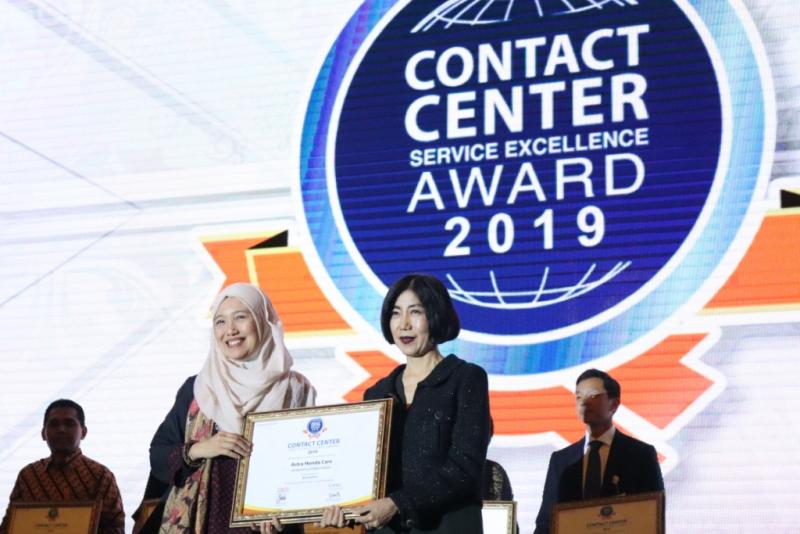 Astra Honda Motor (AHM) raih nilai tertinggi untuk 4 penghargaan di ajang Contact Center Service Excellence Award (CCSEA) 2019