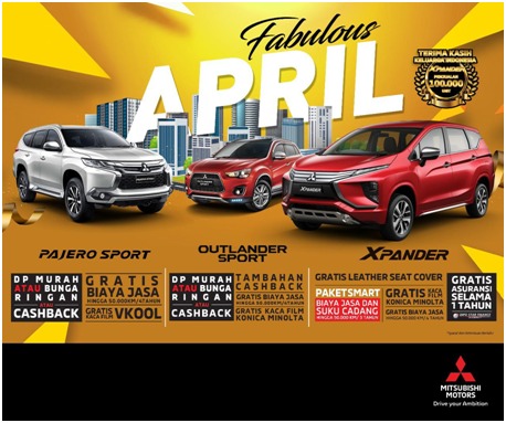 Wow, Ini Program Penjualan Menarik Mitsubishi di Bulan April 2019