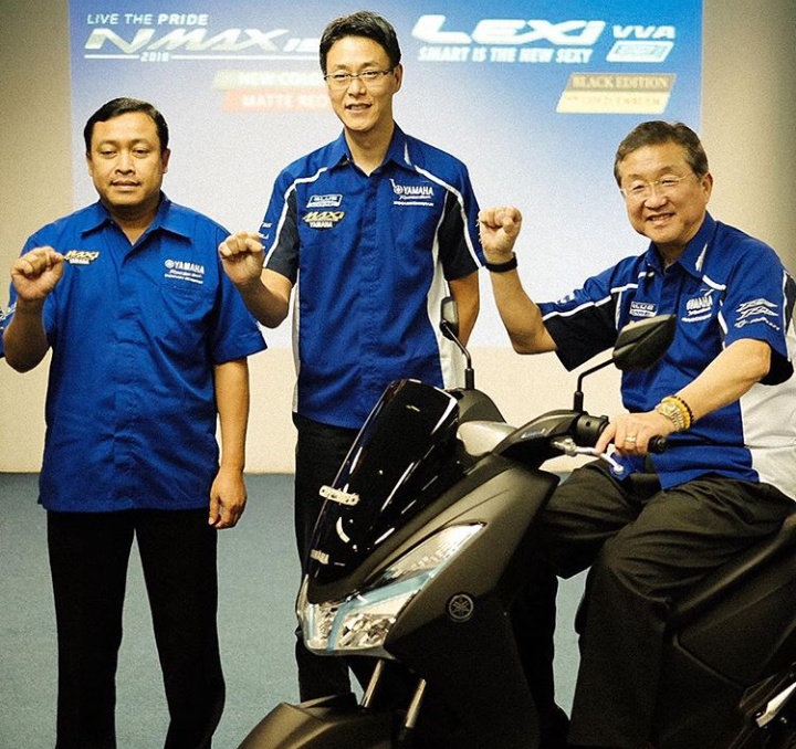 Manajemen Yamaha Indonesia perkenalkan konsep layanan 5S yang meliputi Sales, Service, Spareparts, Safety, Stand By. (yamahaindonesia).