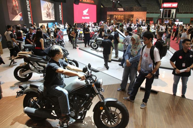 PT AHM menyebut jajaran produk yang akan ditampilkan kepada pengunjung meliputi sepeda motor reguler hingga premium. (AHM).