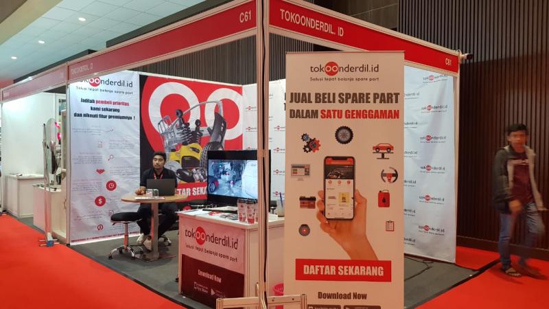 Tokoonderdil.id, marketplace khusus sparepart hadir di Telkomsel IIMS 2019