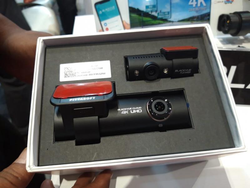 Blackvue memperkenalkan kamera dashboard kualitas 4K di Telkomsel IIMS 2019