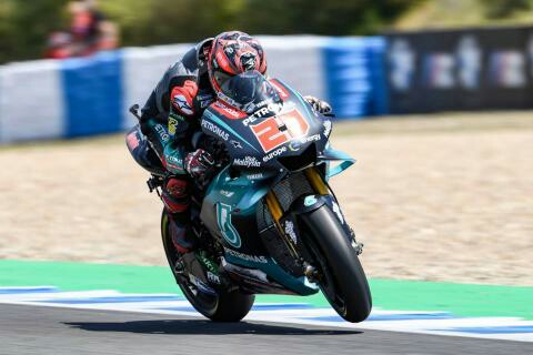Fabio Quartararo, mencetak kejutan di MotoGP Jerez 2019 (foto: crash.net)