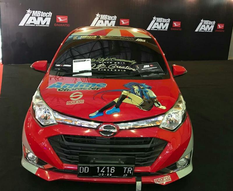 Mobil Ini Menjadi Maskot Kontes Modifikasi Daihatsu di IIMS Makassar