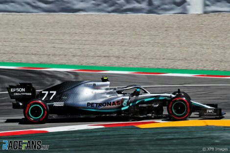 Valtteri Bottas semakin laju di tim Mercedes. (foto : racefans) 