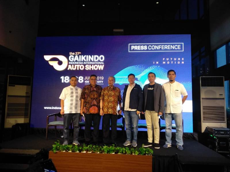 Konferensi pers GIIAS 2019 di Hotel Atlet Century, Senayan, Jakarta