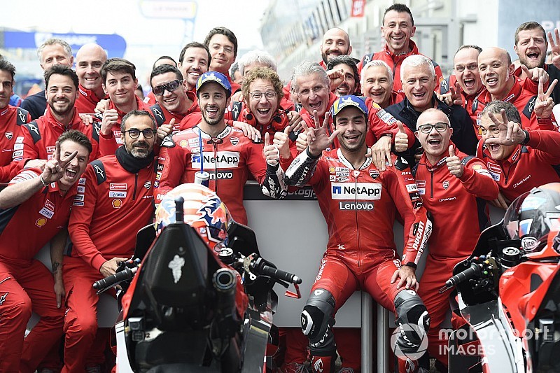 Duo Ducati naik podium di MotoGP Perancis 2019 (ist)