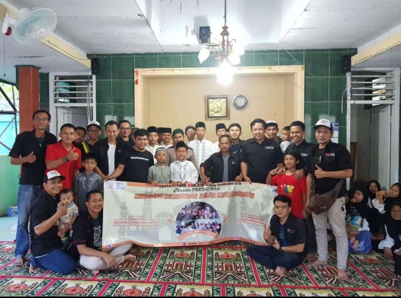 TEVCI Purwasuka santuni anak yatim di Panti Asuhan Amaliya, Subang