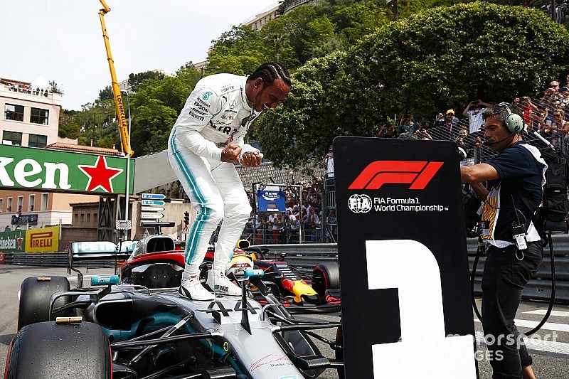 Lewis Hamilton sabet pole position di F1 Grand Prix Monaco (ist)
