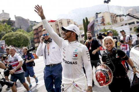 Lewis Hamilton persembahkan pole position di Monaco untuk mendiang Niki Lauda (ist)