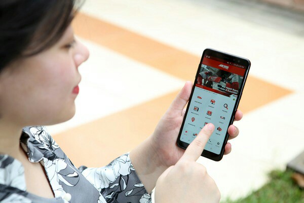 Aplikasi Auto2000 Mobile bisa diakses dari handphone