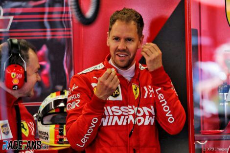 Sebastian Vettel, penentuan Ferrari di GP Kanada. (Foto: racefans)