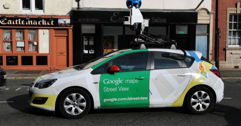 Mobil Street View Google dilengkapi sensor polusi udara (ist)