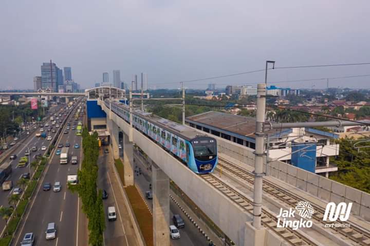 Tim Mobilinanews mencoba melakukan estimasi waktu tempuh MRT Jakarta ini dari ujung ke ujung. (MRT Jakarta) 